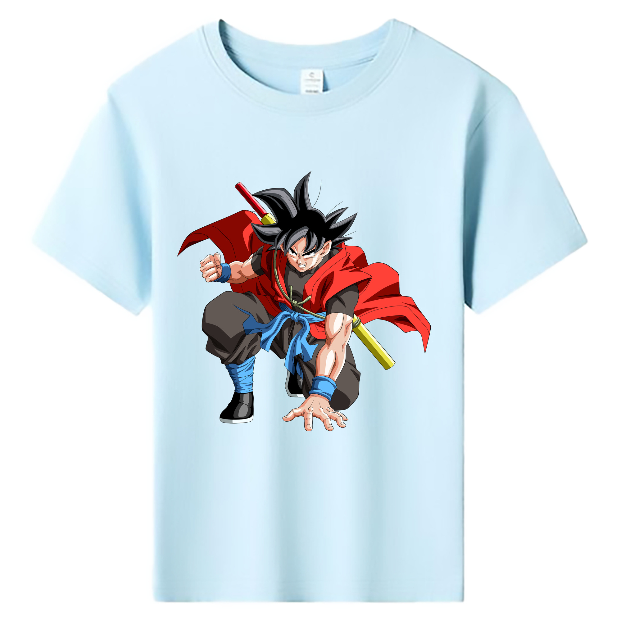 （画像用） ドラゴンボール 孫悟空（そん ごくう）Son Goku カカロット DRAGON BALL Kakarotto 綿100％キッズTシャツ（フロントプリント）